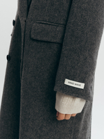 Двубортное пальто