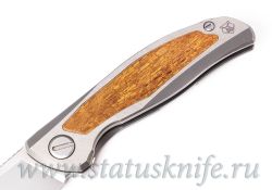 Нож Широгоров Флиппер F95NL Canaito Wood S90V MRBSфотография - 5