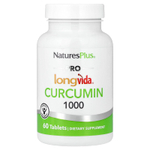 NaturesPlus, Pro Longvida Curcumin 1000, 1000 мг, 60 таблеток