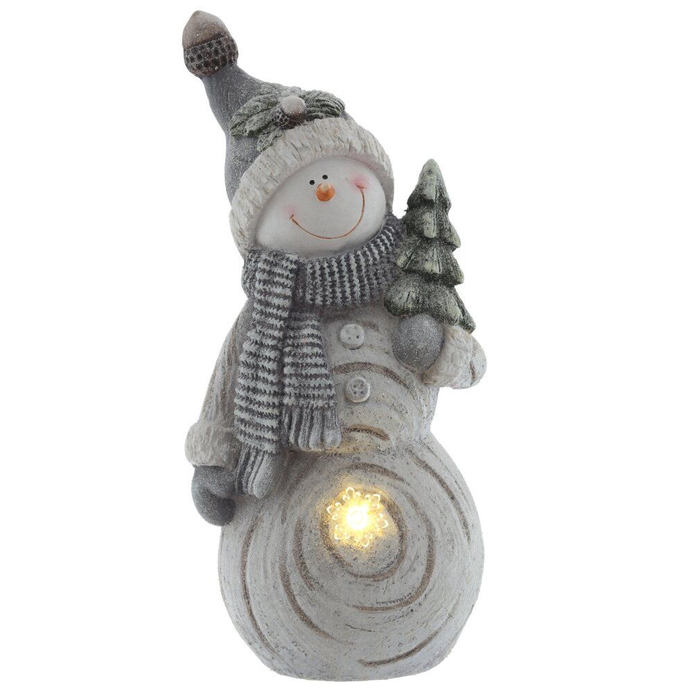 GAEM Фигурка декоративная "Снеговик" с подсветкой (АААх3, н/п), L24 W15 H53 см, 2в.