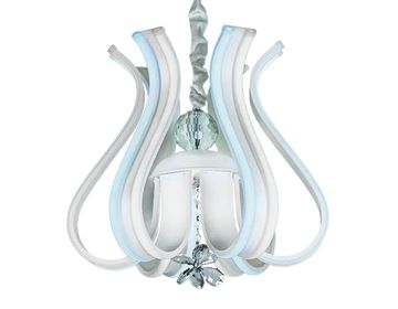 Подвесной управляемый светильник FL112/6 WH 156W белый Line Ambrella