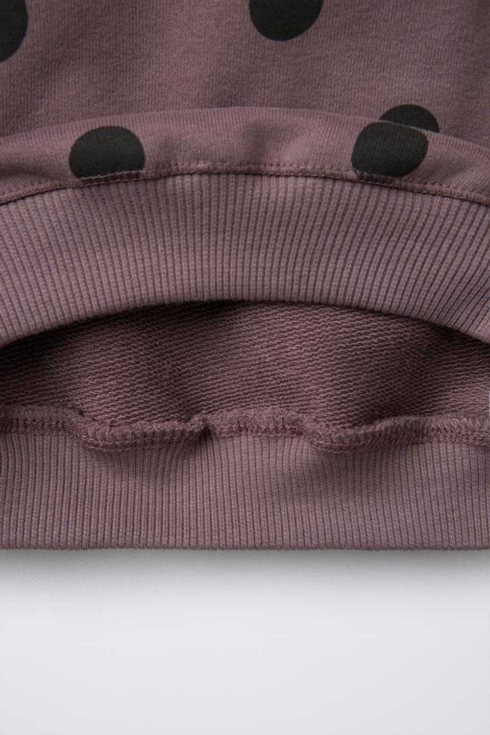 ZARA КОМПЛЕКТ ИЗ ТОЛСТОВКИ И ЛЕГИНСОВ С ПРИНТОМ В РУБЧИК, КОРИЧНЕВЫЙ