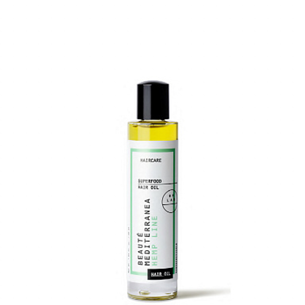 BEAUTE MEDITERRANEA Питательное масло для волос на основе масла семян конопли 50мл