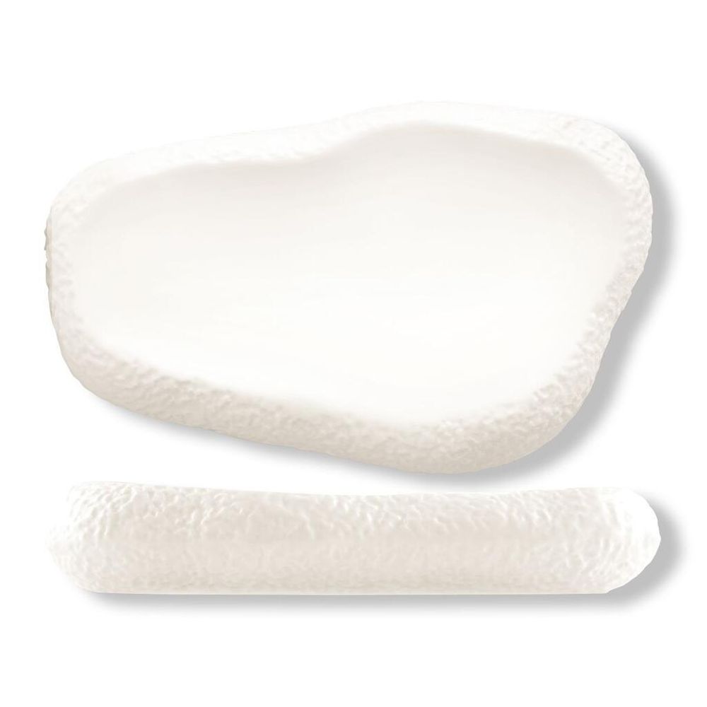 Блюдо для подачи 25,5*15 см h4,5 см Organic белое фарфор P.L. Proff Cuisine [2]