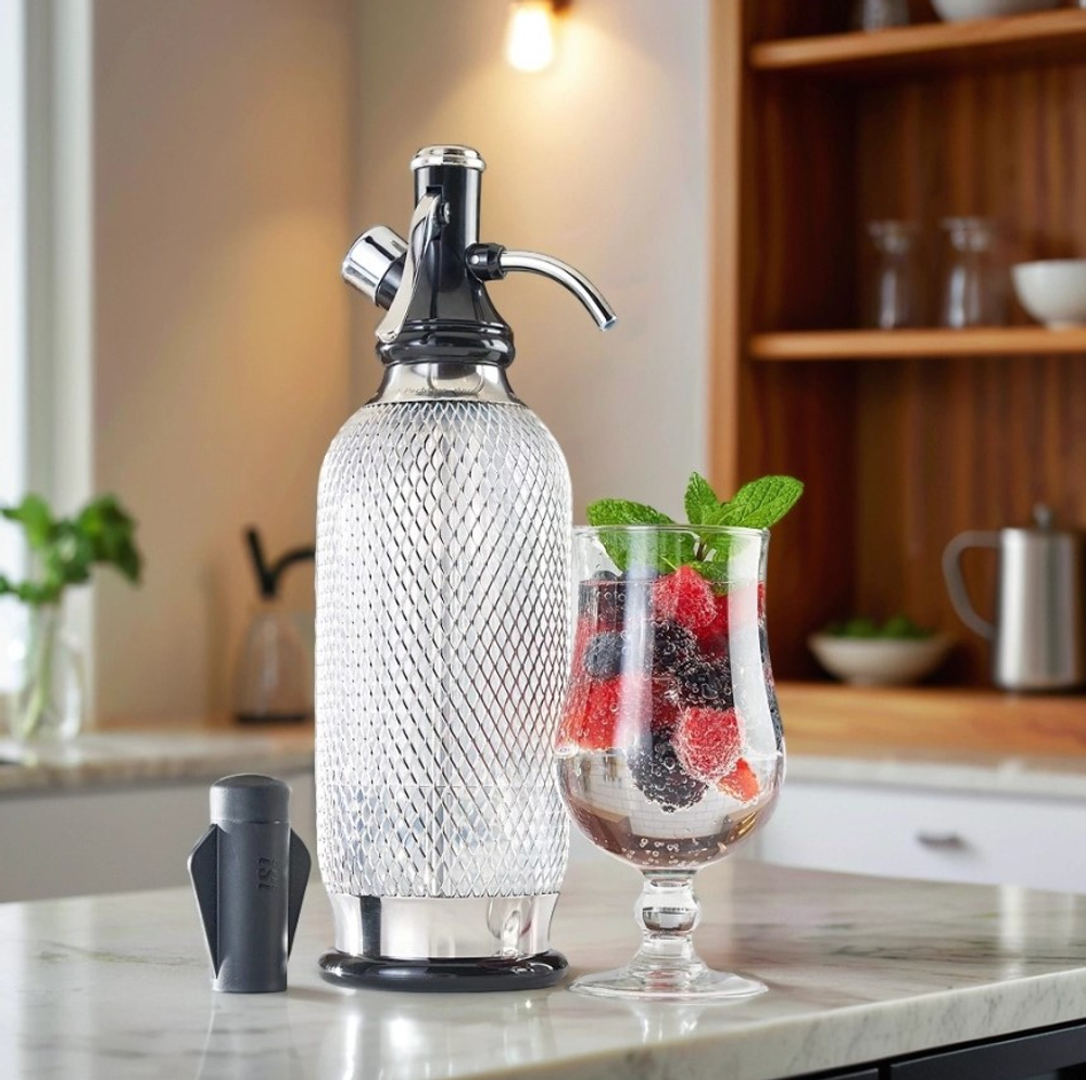 Сифон для газирования воды «Содамэйкер» (Ретро) 1л.