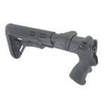 Приклад МР-155 пластик, DLG Tactical. Черный
