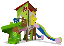 Игровой комплекс 07091 для детей 4-6 лет для уличной площадки