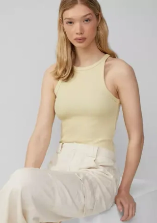 Эластичный топ с ребристой текстурой s.Oliver