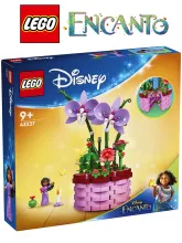 Конструктор Disney 43237 Цветочный горшок Изабеллы