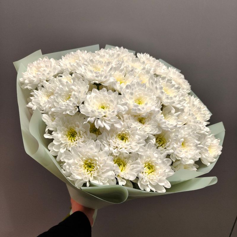 Букет из кустовой хризантемы "Алтай"