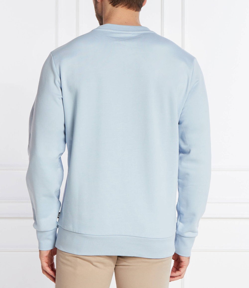 Худи Soleri 02 BOSS BLACK - голубой(50496642)