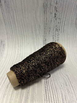 Пряжа хлопковая с люрексом