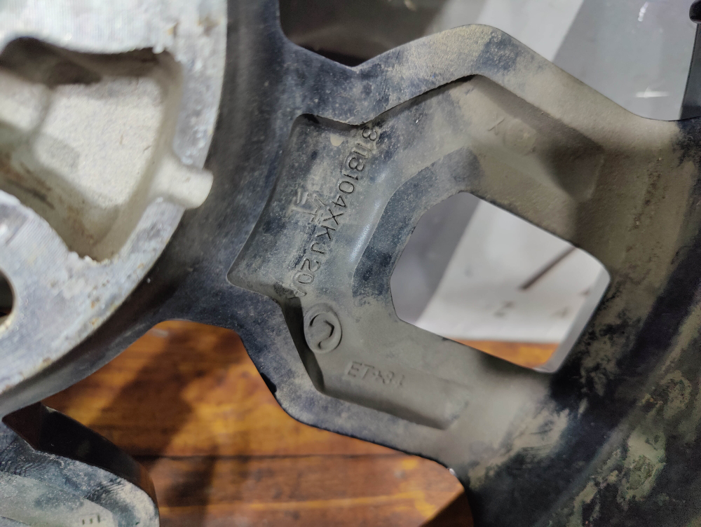 Диск колесный литой R18 Haval H3 24-нв Б/У Оригинал 3113104XKJ20A