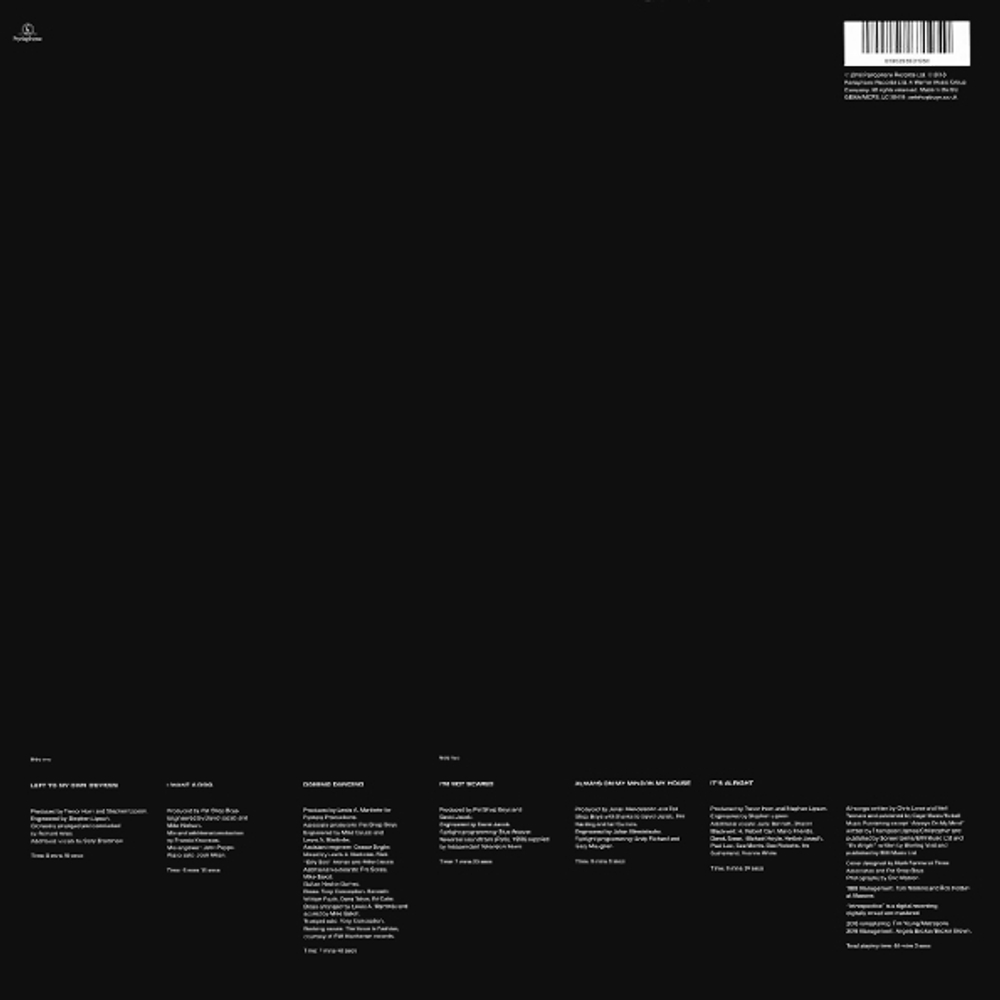 Pet Shop Boys / Introspective (LP)