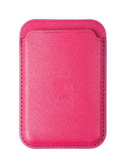 Картхолдер iPhone Leather Wallet MagSafe с лого