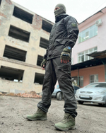 Костюм горка 6  флис осень  зима / темная олива /