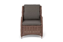 "Неаполь" плетеный стул из искусственного ротанга, цвет коричневый