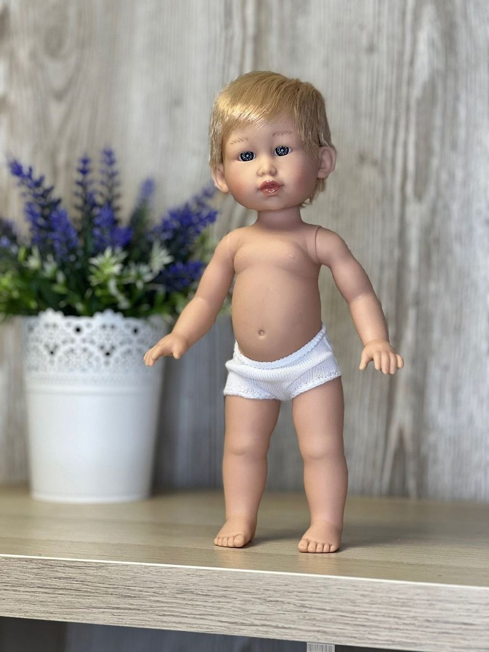 Кукла Marina and Pau 30cм Petit Ivan без одежды в пакете (M14)