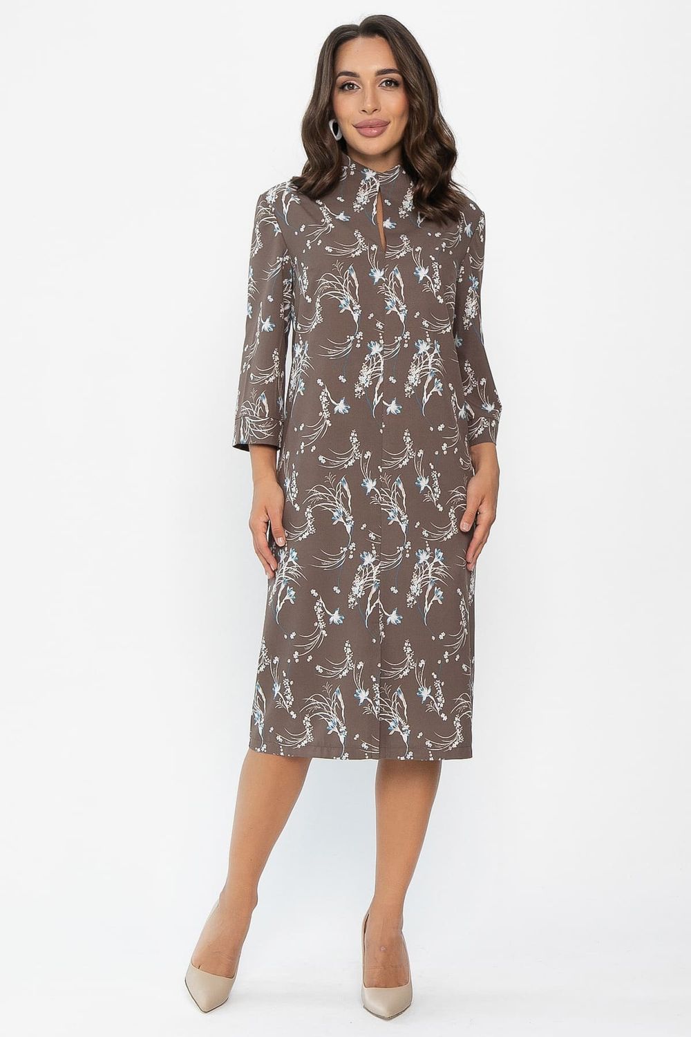 Платье Мира (коричневое) П14021-9М LT Collection