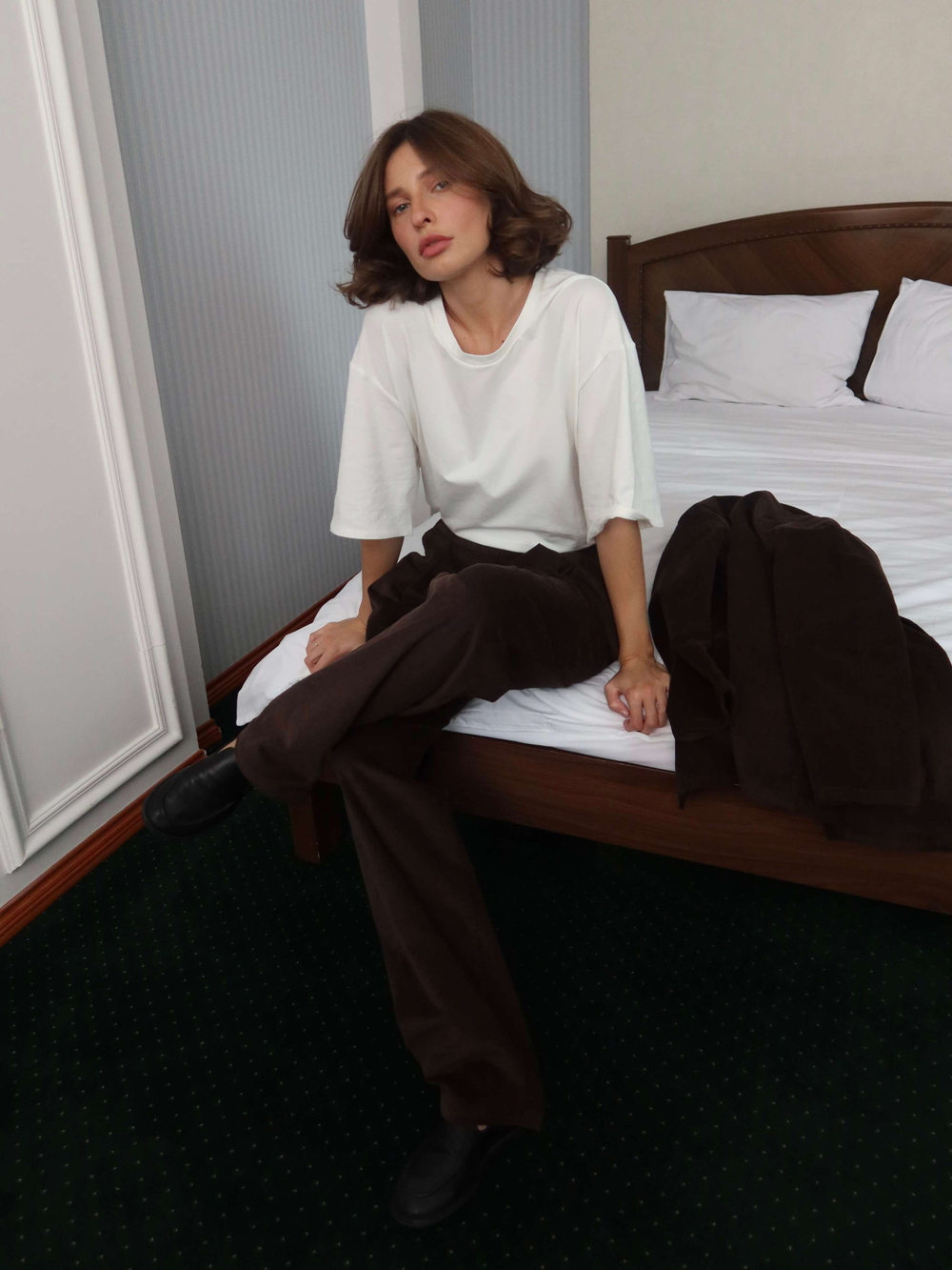 брюки IWAN velvet