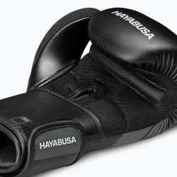Боксёрские перчатки Hayabusa S4 чёрные