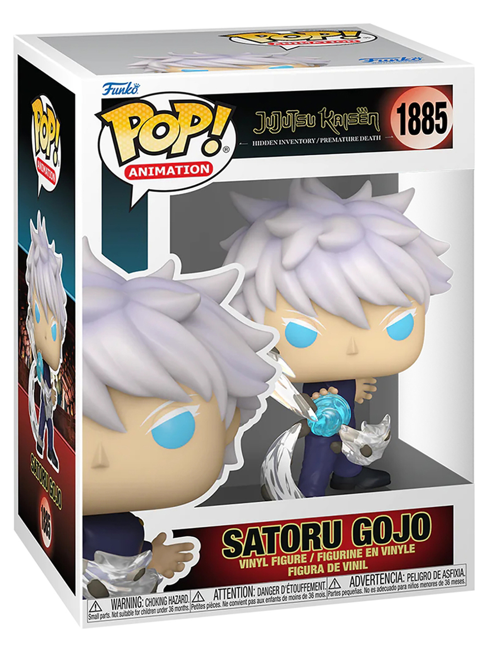 Фигурка Funko POP! Animation Jujutsu Kaisen Satoru Gojo (Hidden Inv) (1885) 85326
