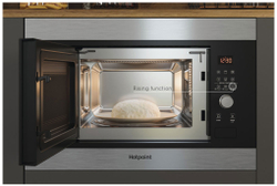 Встраиваемая микроволновая печь СВЧ Hotpoint MF20G IX HA, нержавеющая сталь