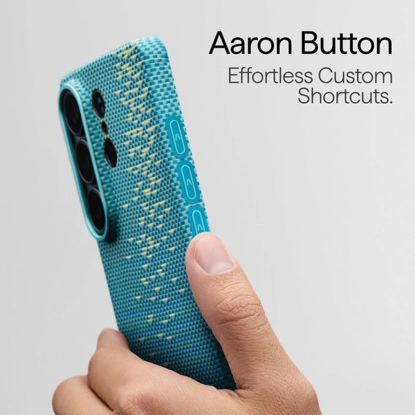 Чехол Pitaka Edge Case для Samsung S26 Ultra, Лазурный | Lucid Blue