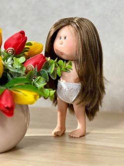 Кукла Nines виниловая 23см Little Mia без одежды (3199W2)