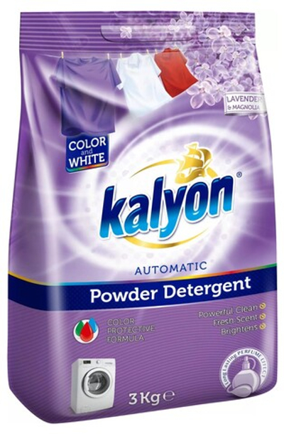 Kalyon стиральный порошок Lavender&magnolia 3кг