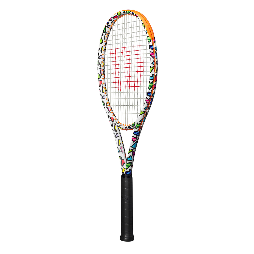 Теннисная ракетка Wilson Clash 100L V2.0 Britto Hearts Tour Racket