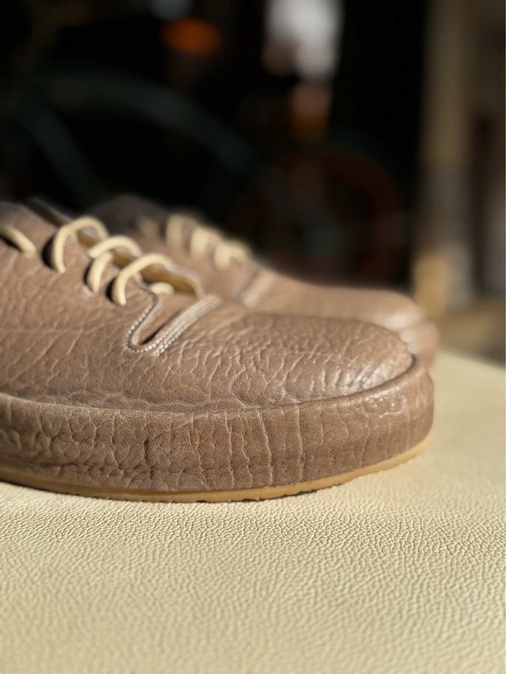 LOWTOP Beige Elephant