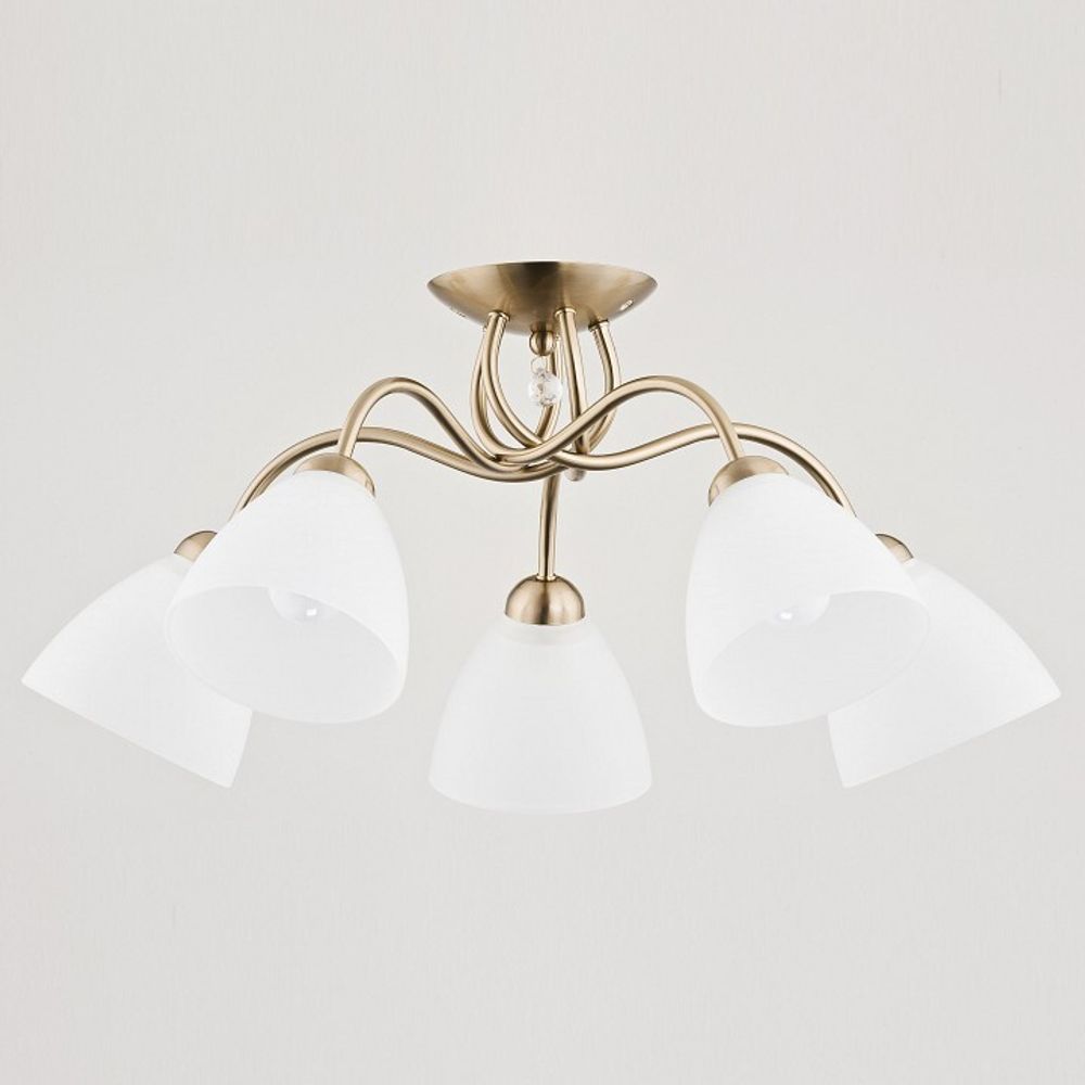 Потолочная люстра Alfa Amarillo Patyna 23755