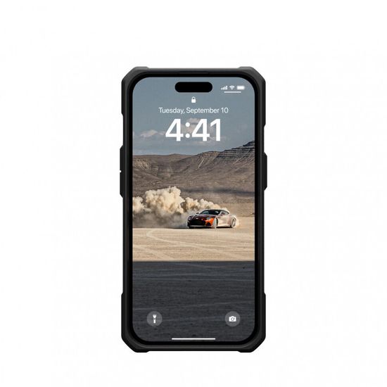 Чехол Uag Monarch для iPhone 15 6.1", цвет черный (Kevlar-Black)