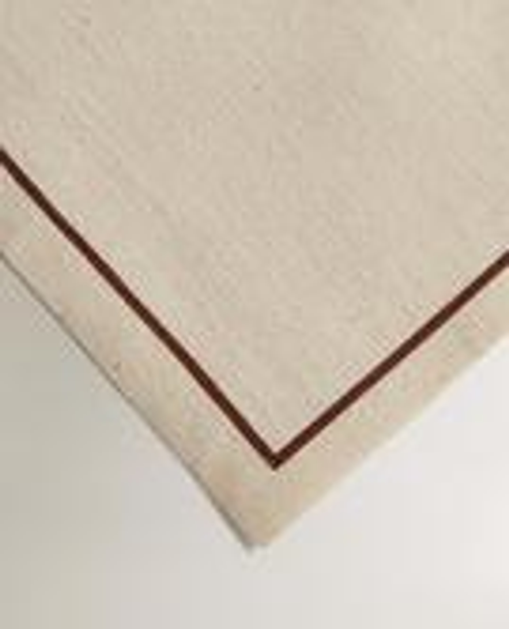 ZARA HOME НАБОР МНОГОРАЗОВЫХ САЛФЕТОК (20 ШТ.), КОРИЧНЕВЫЙ