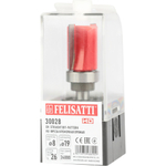 Фреза кромочная прямая FELISATTI 19х26мм хвостовик 8мм   30028