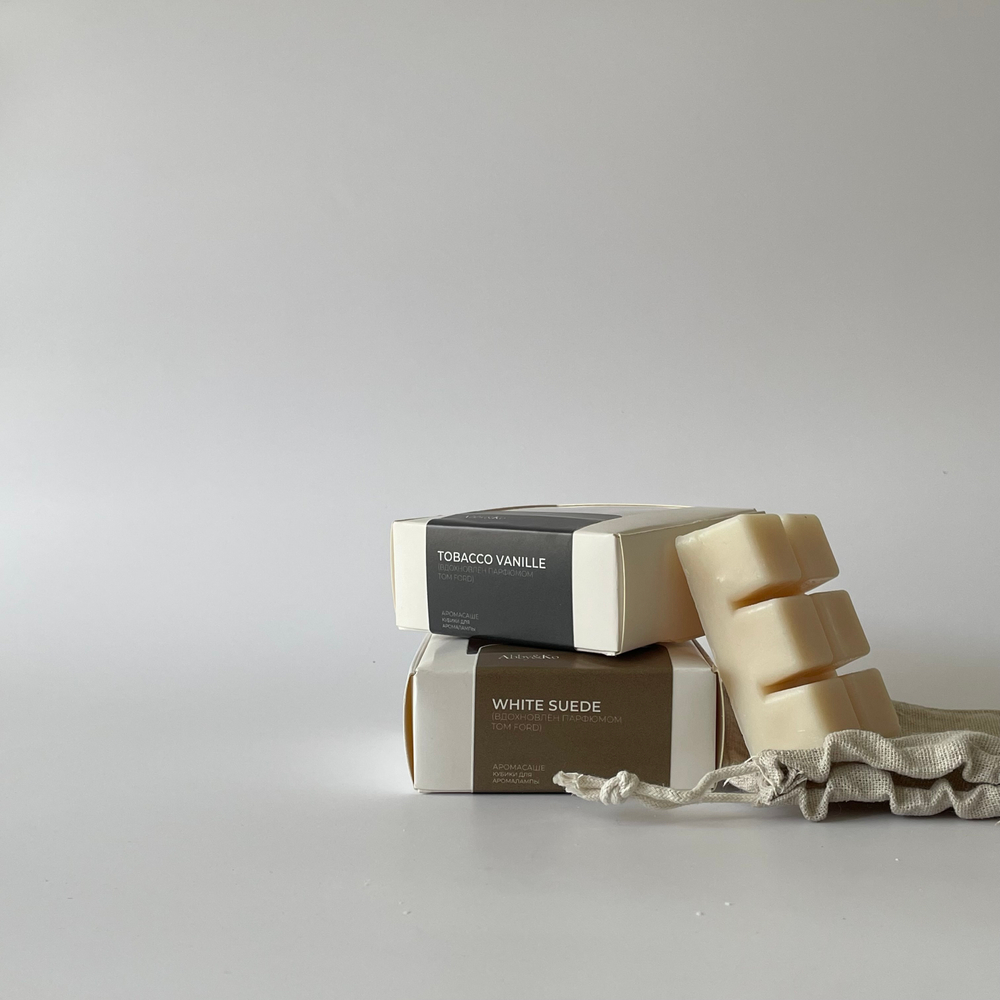 Набор ароматических кубиков для белья Tobacco vanille и White suede