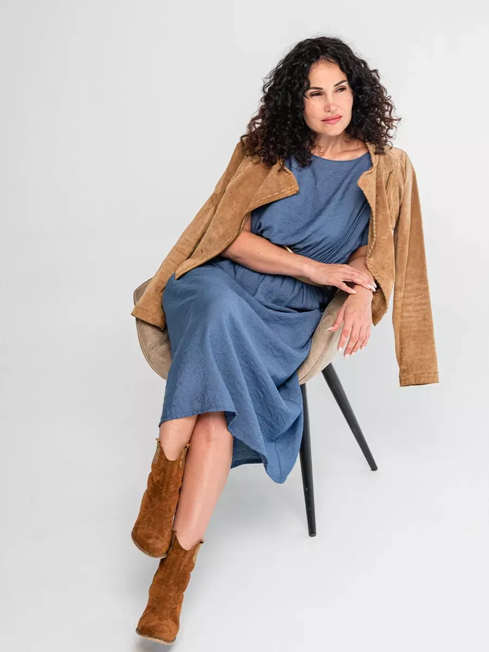 Платье бохо летнее длинное