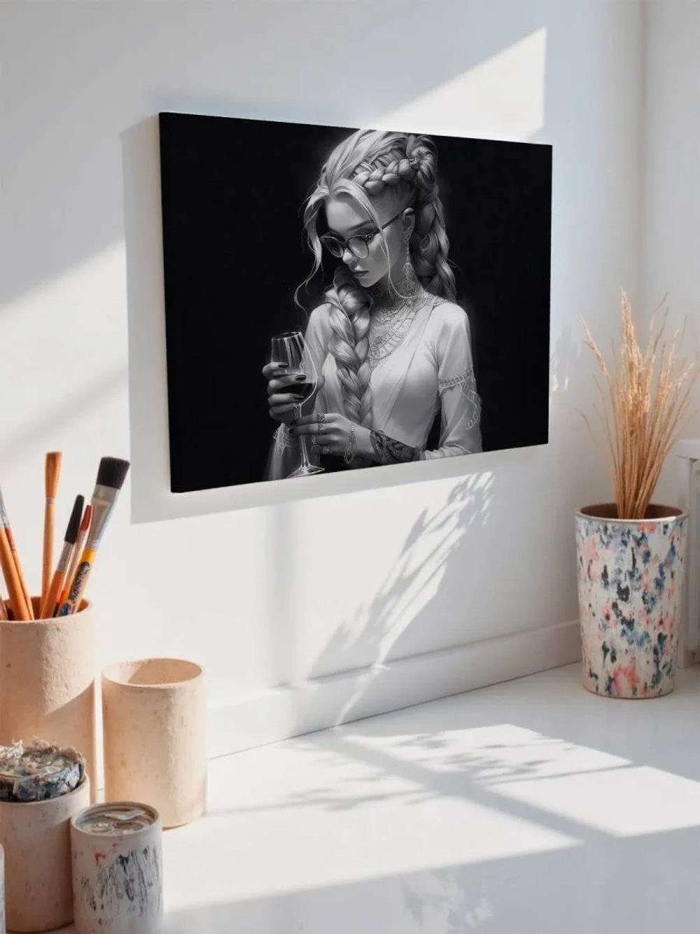 Картина на стену 40 X 50 Девушка