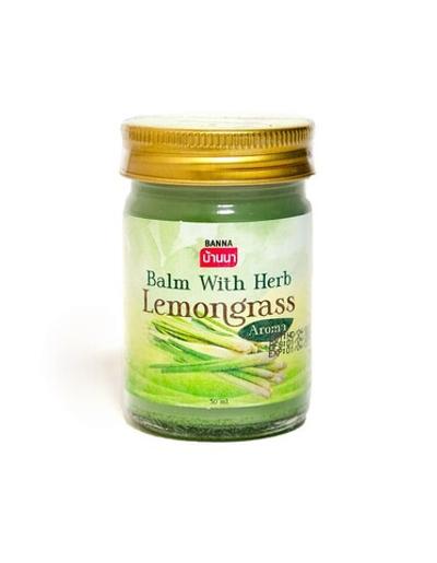 BANNA Ароматический травяной бальзам для тела ЛЕМОНГРАСС, 50гр