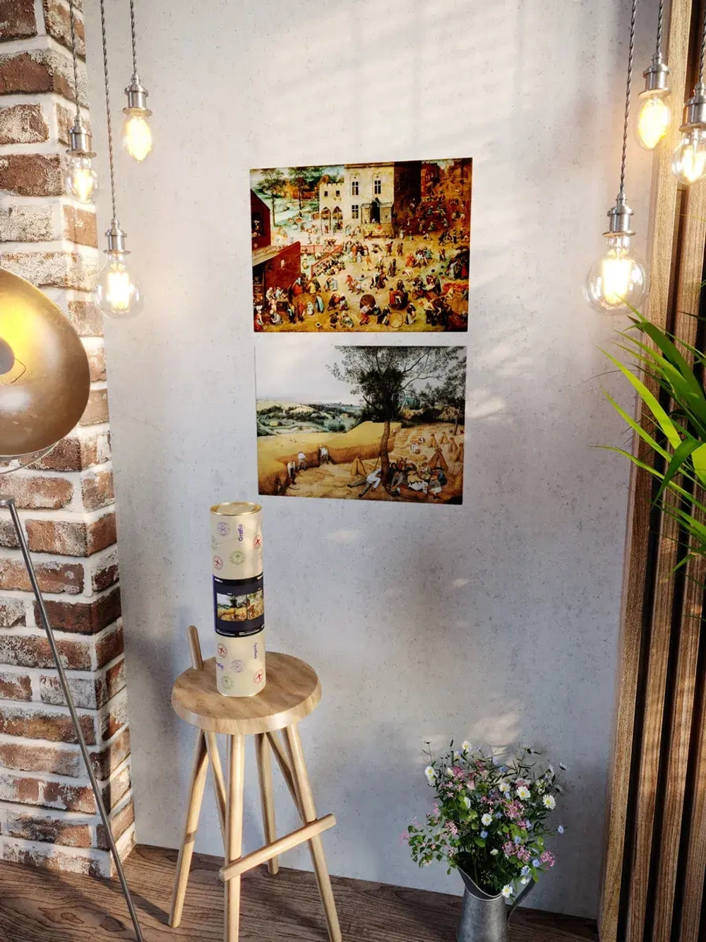 Картины-наклейки на стену для декора интерьерные №154