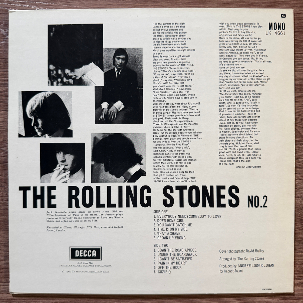 The Rolling Stones ‎– No. 2 (Скандинавия 1981г.) Т