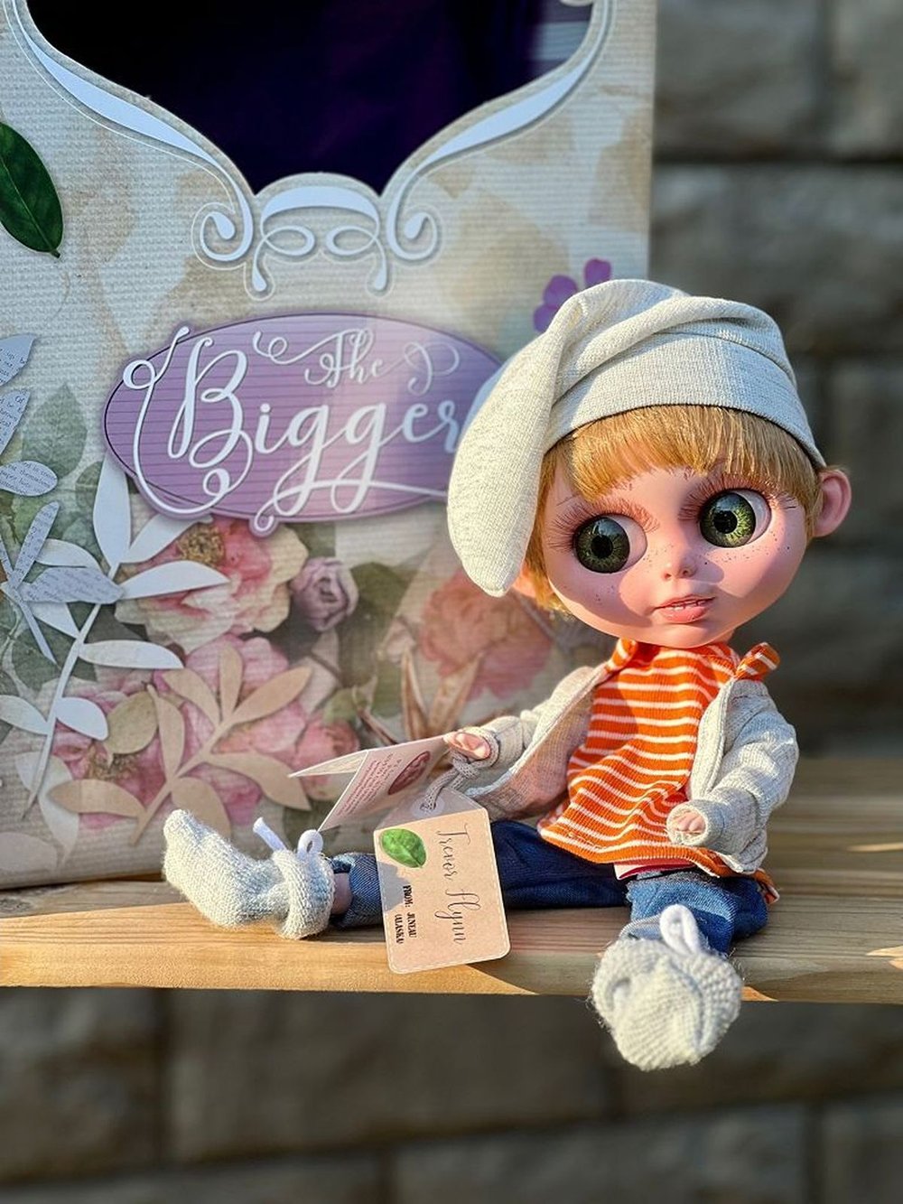 Кукла BERJUAN виниловая 32см BIGGERS Trevor Flynn (24005)