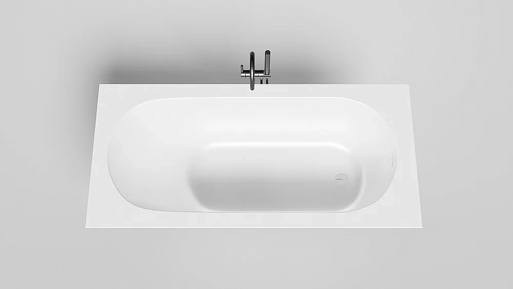 Ванна Salini Ornella AXIS Kit S-Sense 170x80 102414M белая матовая