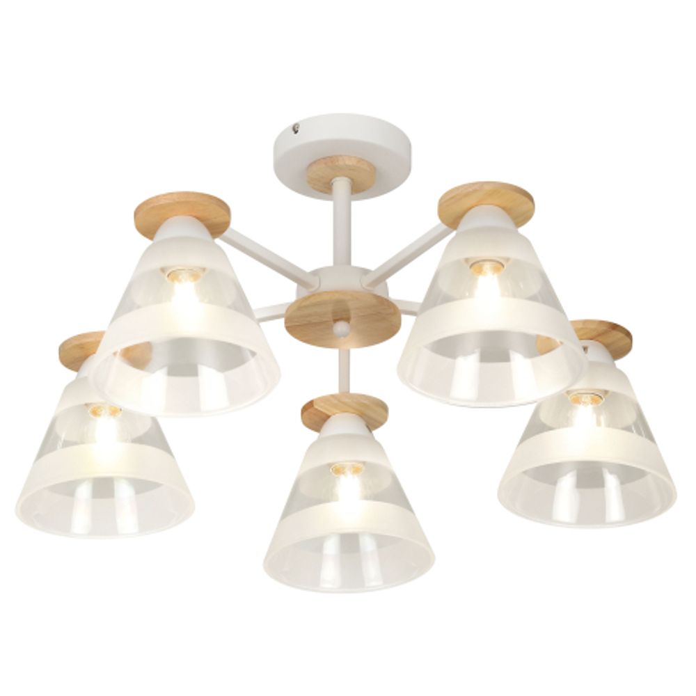 Люстра Rivoli Theothila 9177-305 5 х Е27 60 Вт модерн | Rivoli