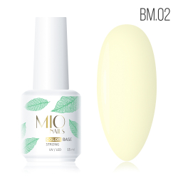 Камуфлирующая База MIO NAILS COLOR "MARSHMALLOW" № 02, 15мл.