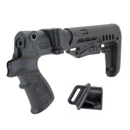 Телескопический приклад на Mossberg, DLG Tactical налево