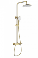 Душевая система WONZON & WOGHAND MUSE Corno, Брашированное золото (WW-A30653-BG)
