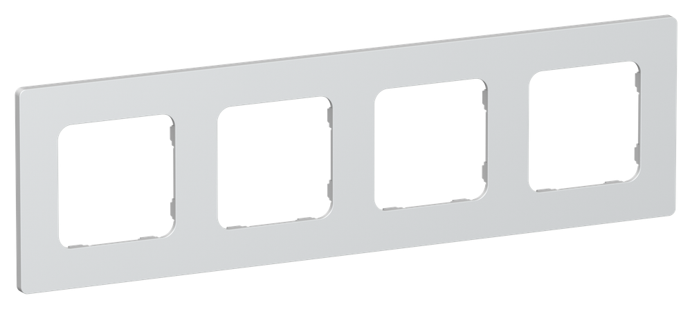 FLITE Рамка 4-местная РУ-4-К-ФлЖ жемчуг IEK