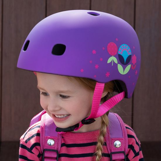 Шлем Micro - цветочный (S) BOX